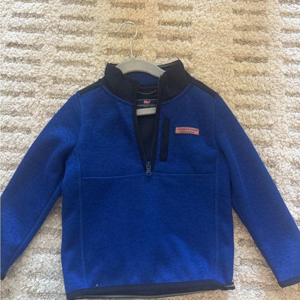 Vineyard Vines Navy and Blue Pullover